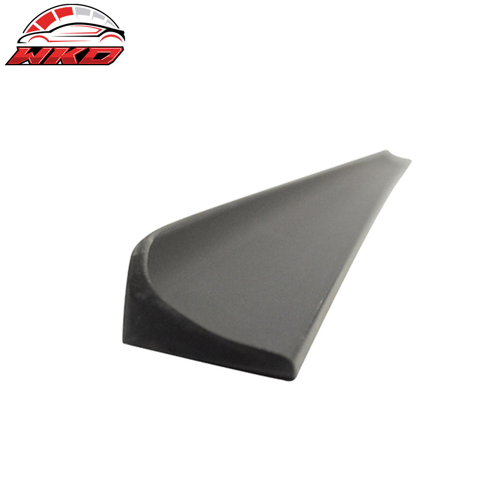 Fits 12-15 Honda Civic 4Dr 9TH PU Flexible Unpainted Black Trunk Spoiler