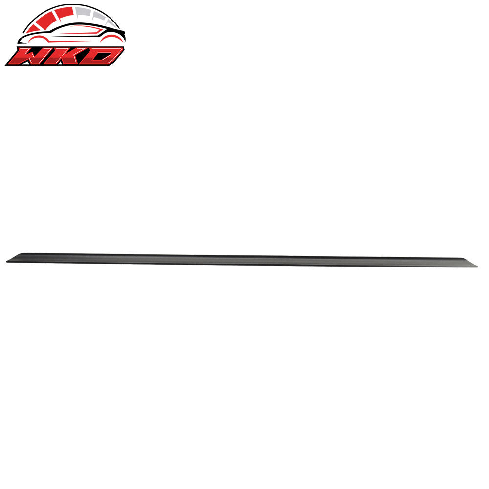 Fits 05-10 Infiniti M35 M45 Unpainted Black Trunk Spoiler PU Flexible