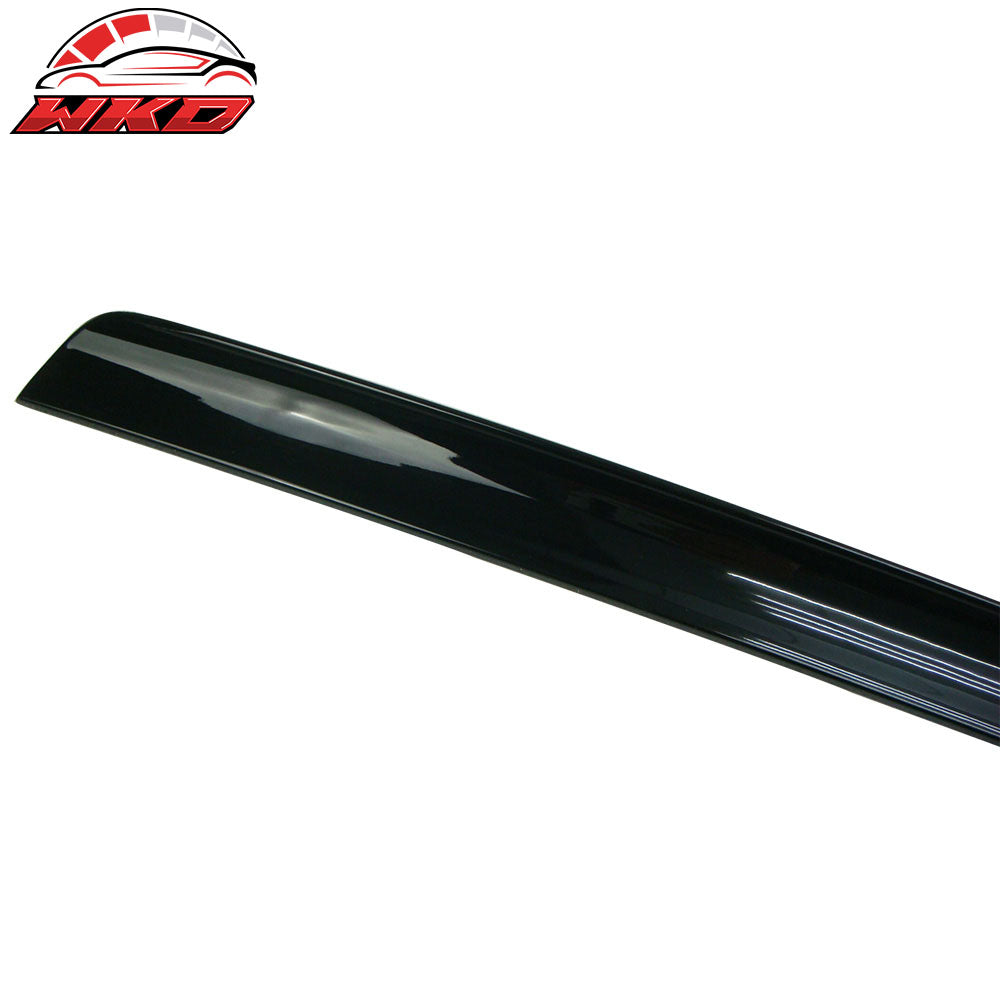 Fits 02-05 Audi A4 B6 Painted #LY9B Brilliant Black Trunk Spoiler - PUF