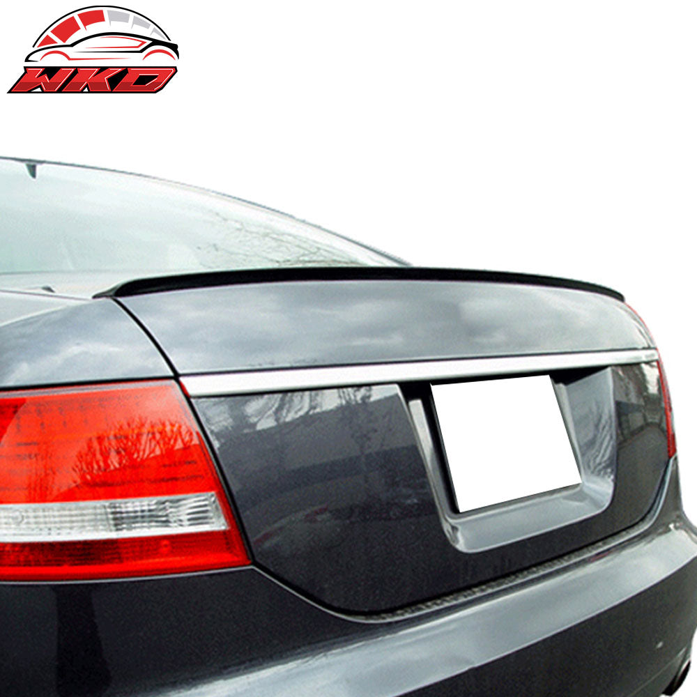 Fits 94-07 Audi A6 Unpainted Black Trunk Spoiler