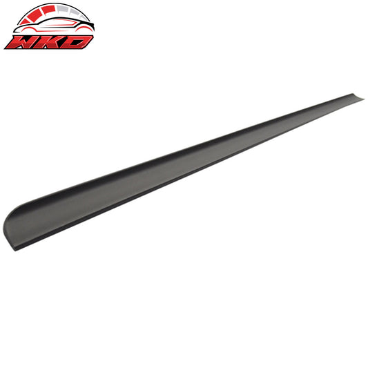 05-11 Audi A6 C6 Unpainted Black Trunk Spoiler - PUF | Wholesale