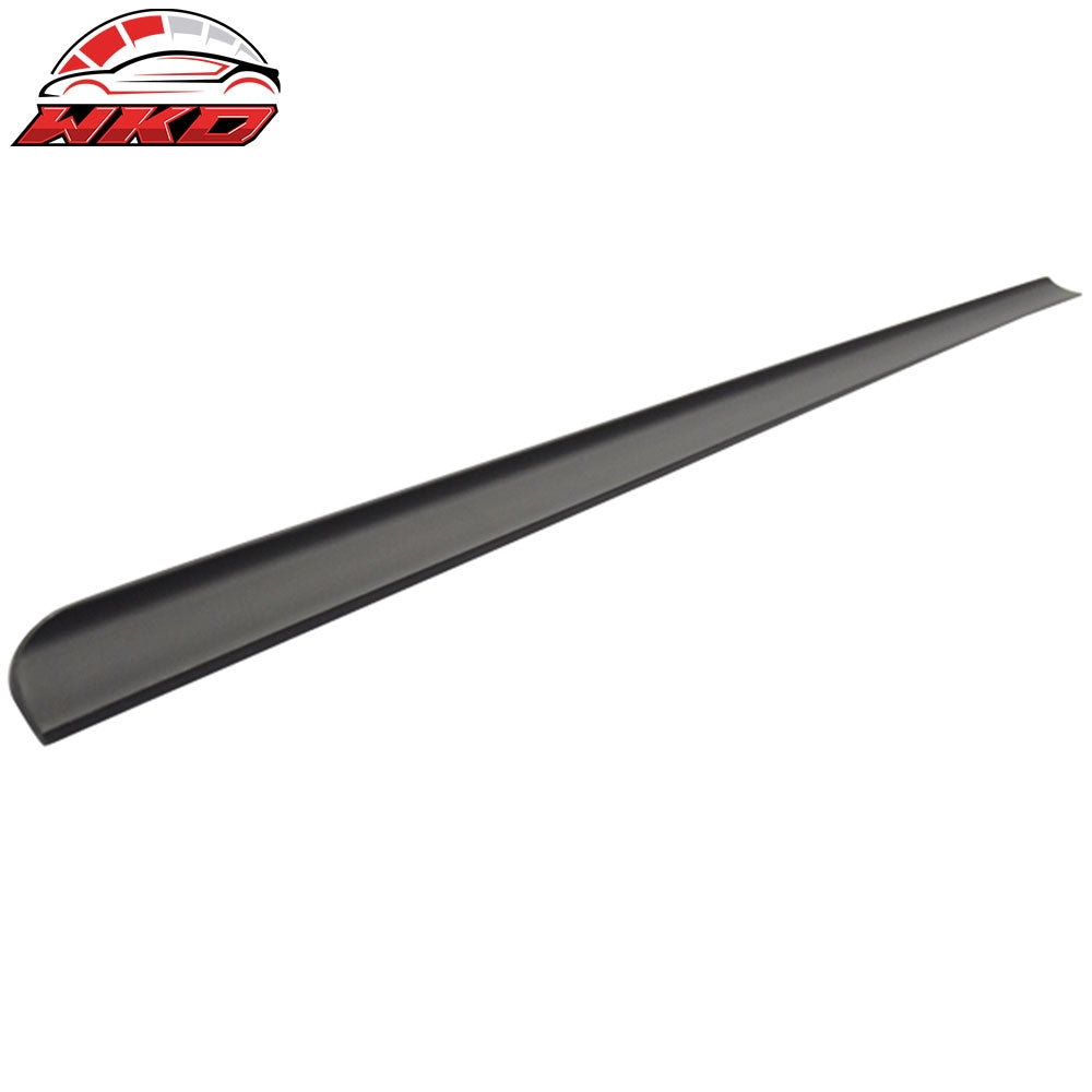 05-11 Audi A6 C6 Unpainted Black Trunk Spoiler - PUF | Wholesale