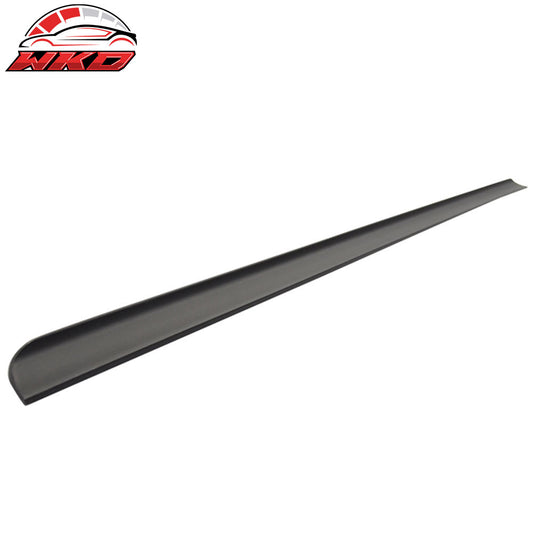 95-01 Benz E Class W210 Unpainted Black Trunk Spoiler - PUF | Wholesale