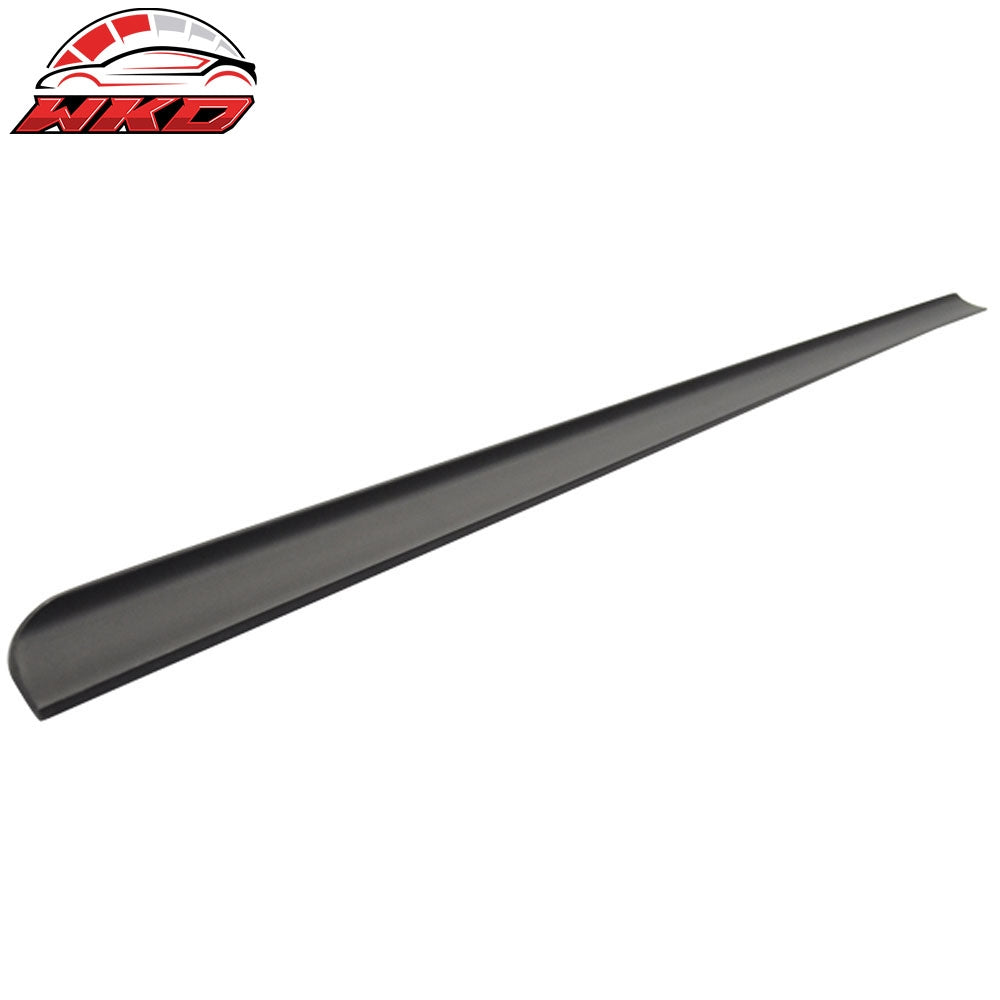 99-05 BMW 3 Series E46 Unpainted Black Trunk Spoiler - PUF | Wholesale