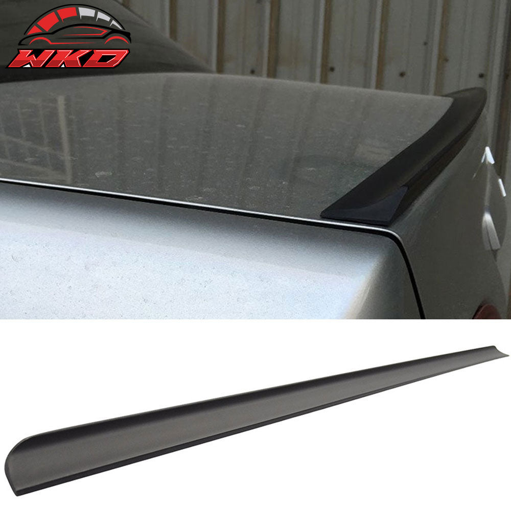 Fits 99-05 BMW 3 Series E46 Unpainted Black Trunk Spoiler - PUF