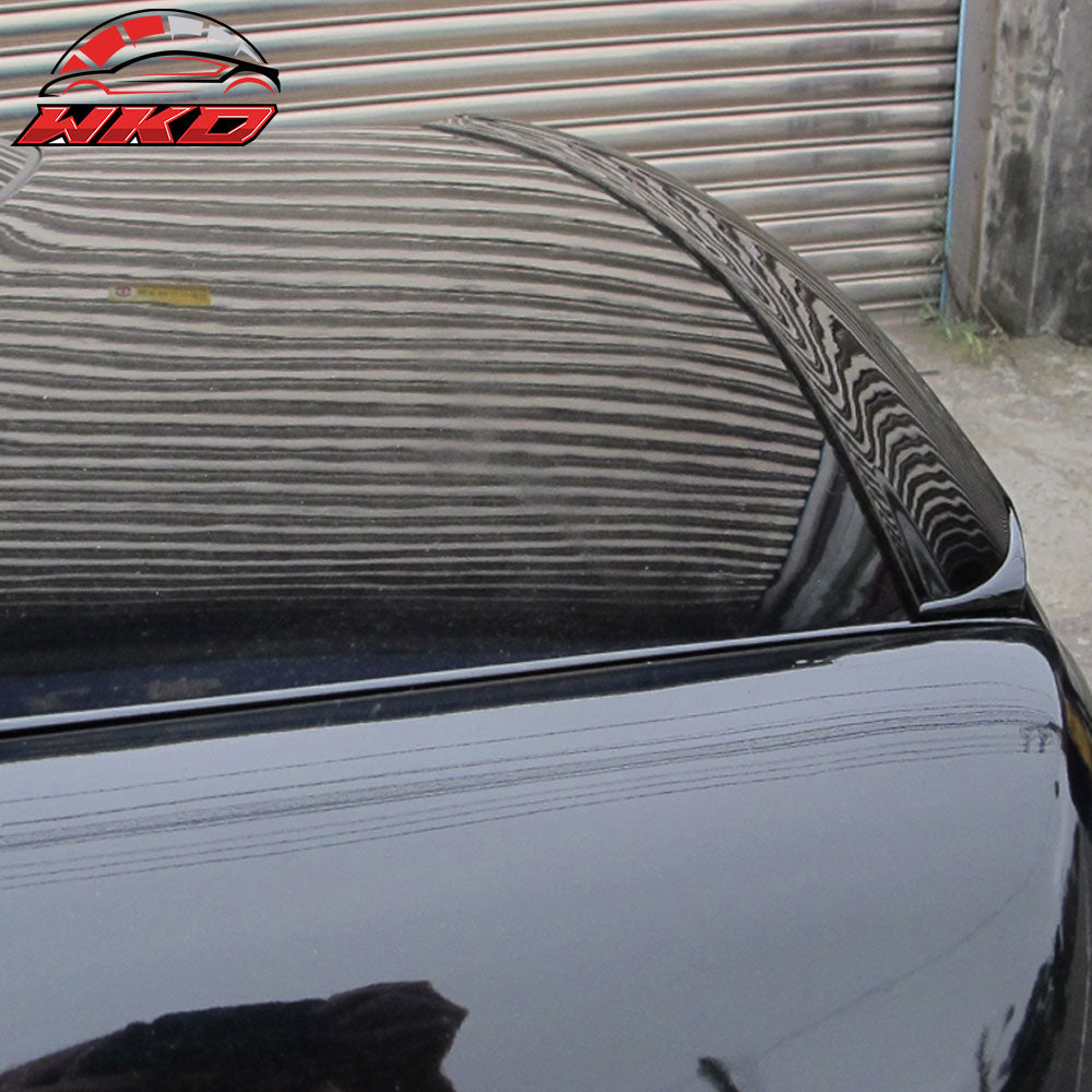 Fits 99-05 BMW 3 Series E46 Unpainted Black Trunk Spoiler - PUF