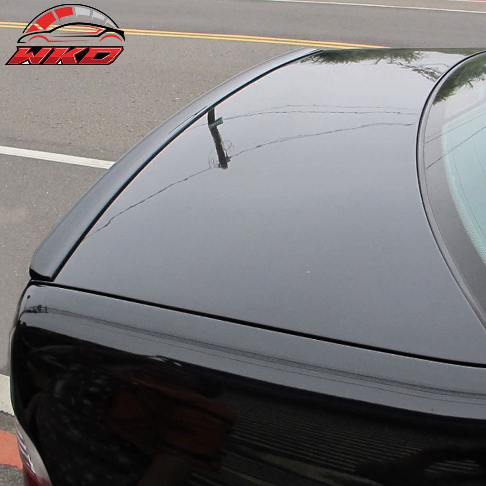 Fits 98-03 VW Volkswagen Jetta Unpainted Black Trunk Spoiler - PUF