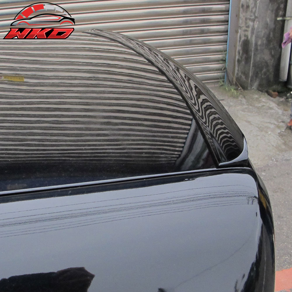 Fits 03-06 Infiniti G35 G45 4Dr Unpainted Black Trunk Spoiler - PUF