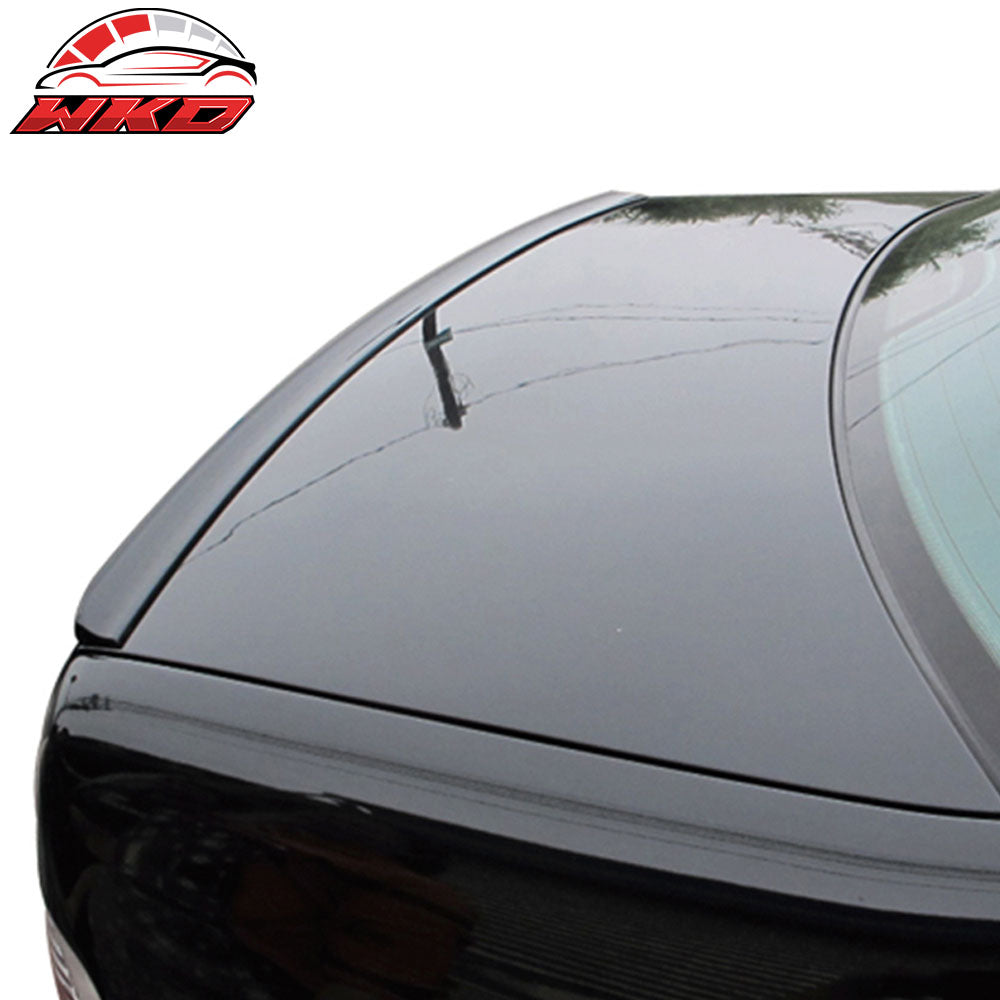 Fits 06-09 SAAB Aero9 2D 4D Unpainted Black Trunk Spoiler - PUF