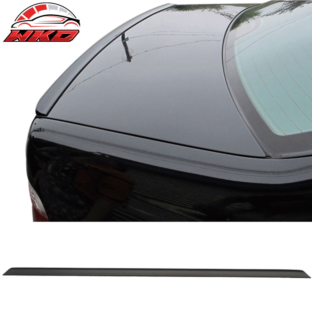 Fits 06-09 SAAB Aero9 2D 4D Unpainted Black Trunk Spoiler - PUF