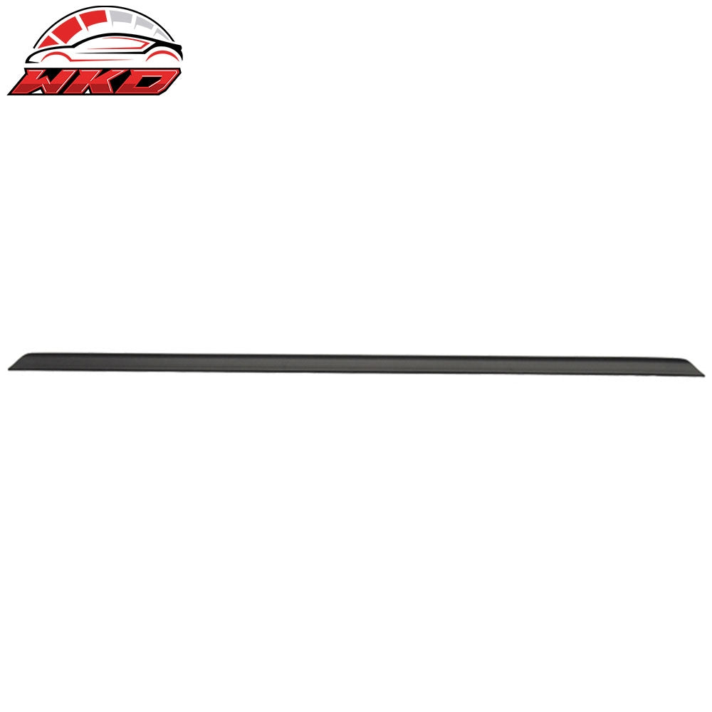 12-15 Audi A6 C7 Unpainted Black Trunk Spoiler - PUF | Wholesale