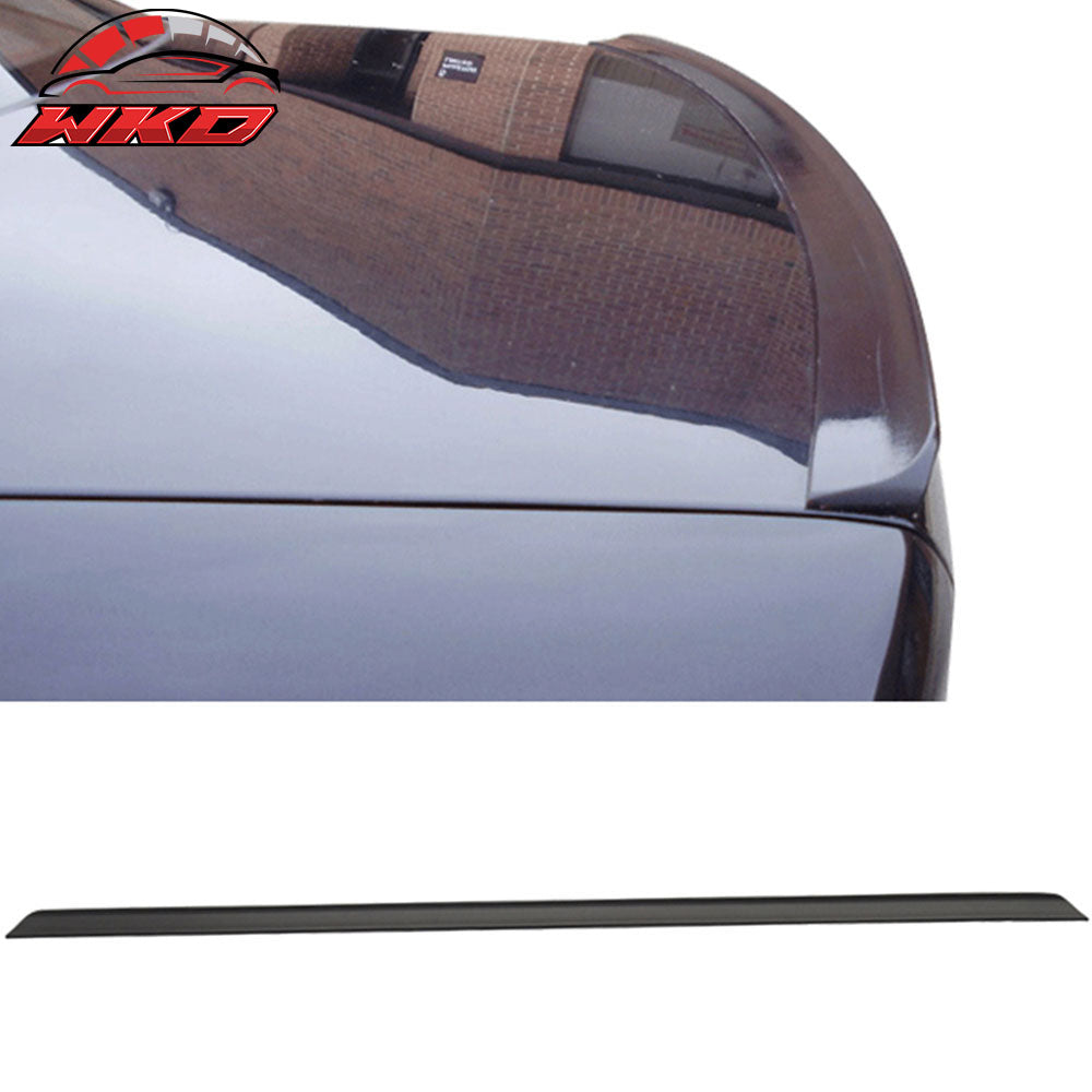 Fits 99-04 Volkswagen Jetta MK4 PV Style Trunk Spoiler Unpainted - PU Flexible