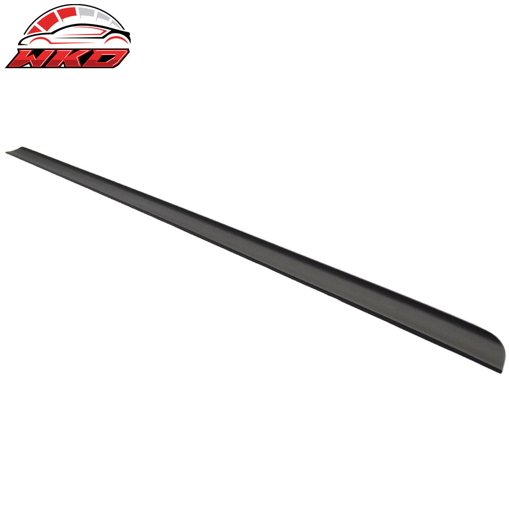 Fits 05-10 VW Jetta MK5 PV Style Trunk Spoiler Unpainted Black PU Flexible