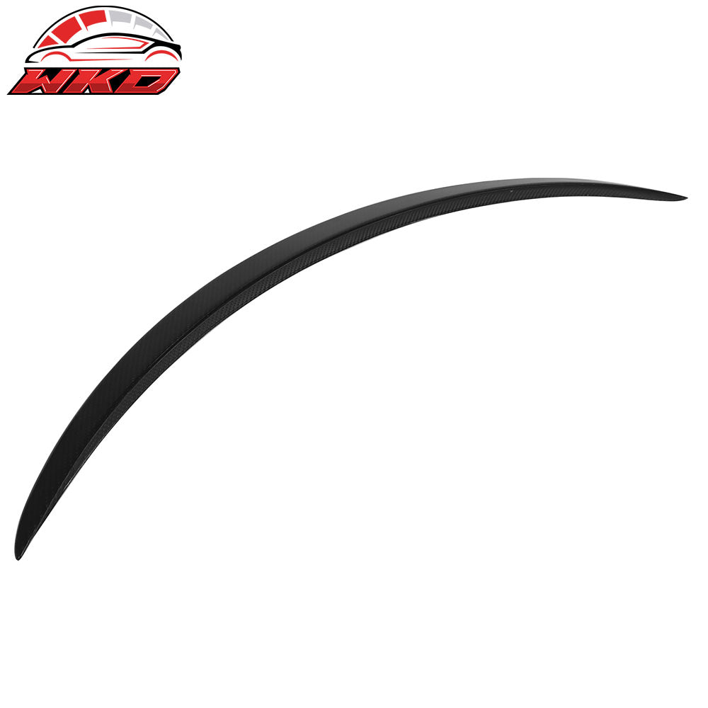 Fits 17-23 Tesla Model 3 Trunk Spoiler Performance Style Carbon Fiber Rear Wing