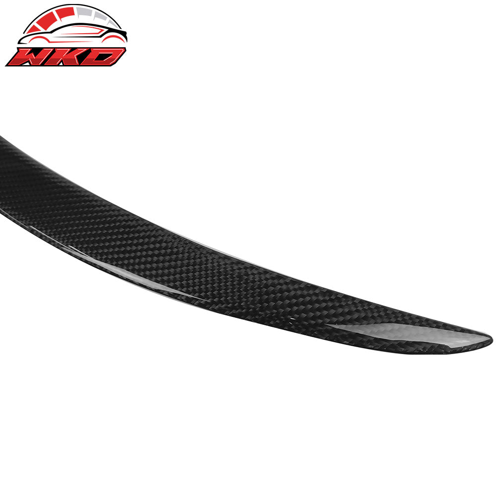 Fits 17-23 Tesla Model 3 Trunk Spoiler Performance Style Carbon Fiber Rear Wing