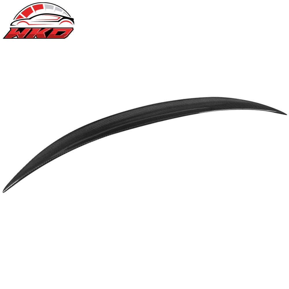 07-13 BMW E82 1-Series Trunk Spoiler Performance Matte Carbon Fiber Wing | Wholesale