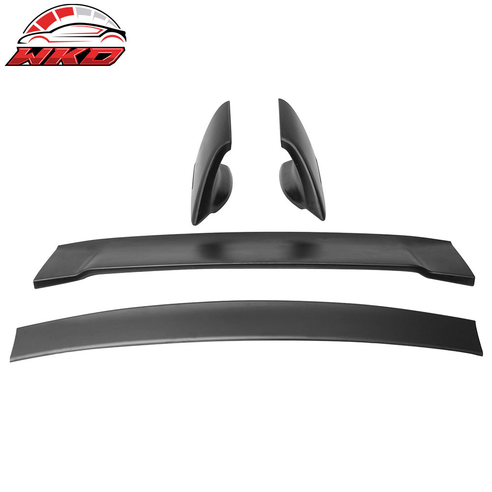 Fits 06-11 Honda Civic Sedan RR Style Rear Trunk Spoiler Wing Lip ABS Unpainted