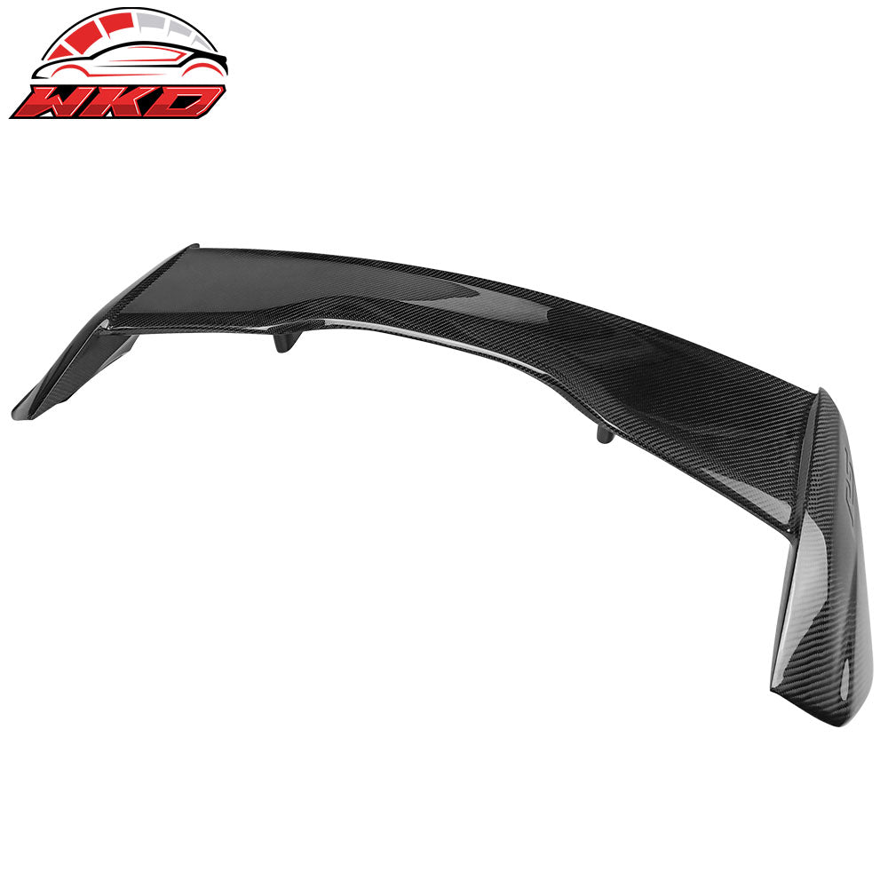 Fits 18-20 Ford Focus Hatchback RS Style Rear Trunk Spoiler Wing Carbon Fiber