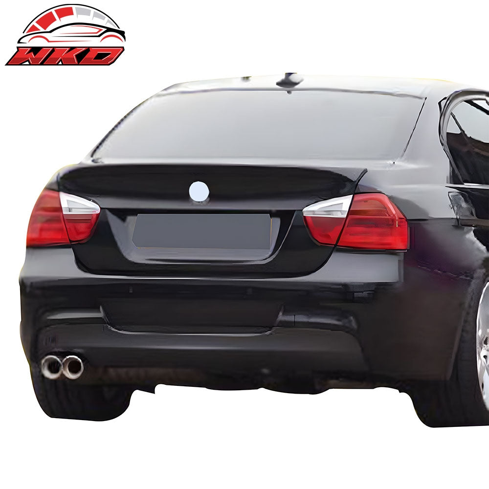 06-11 BMW E90 3-Series Trunk Spoiler OE Factory Style Fiberglass| Wholesale