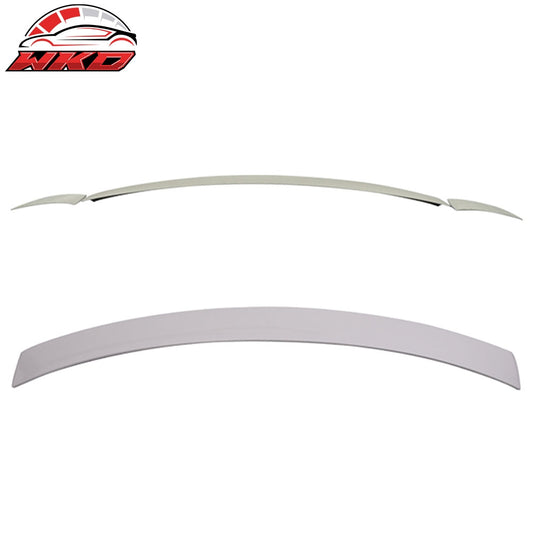 Wholesale 08-14 Benz W204 Sedan B Type Trunk & OE Roof Wing Painted #650 Cirrus White