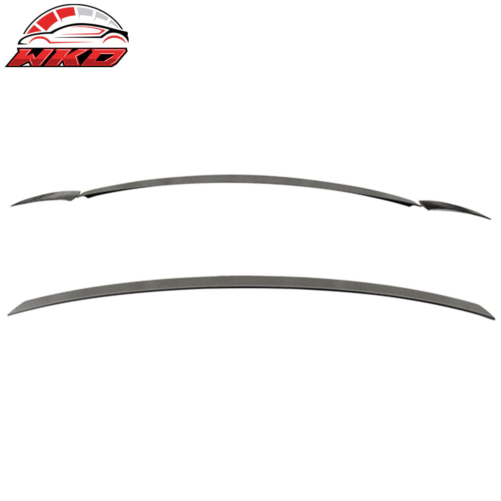 Wholesale 08-14 W204 Sedan B Type Trunk & OE Roof Wing Painted #197 Obsidian Black