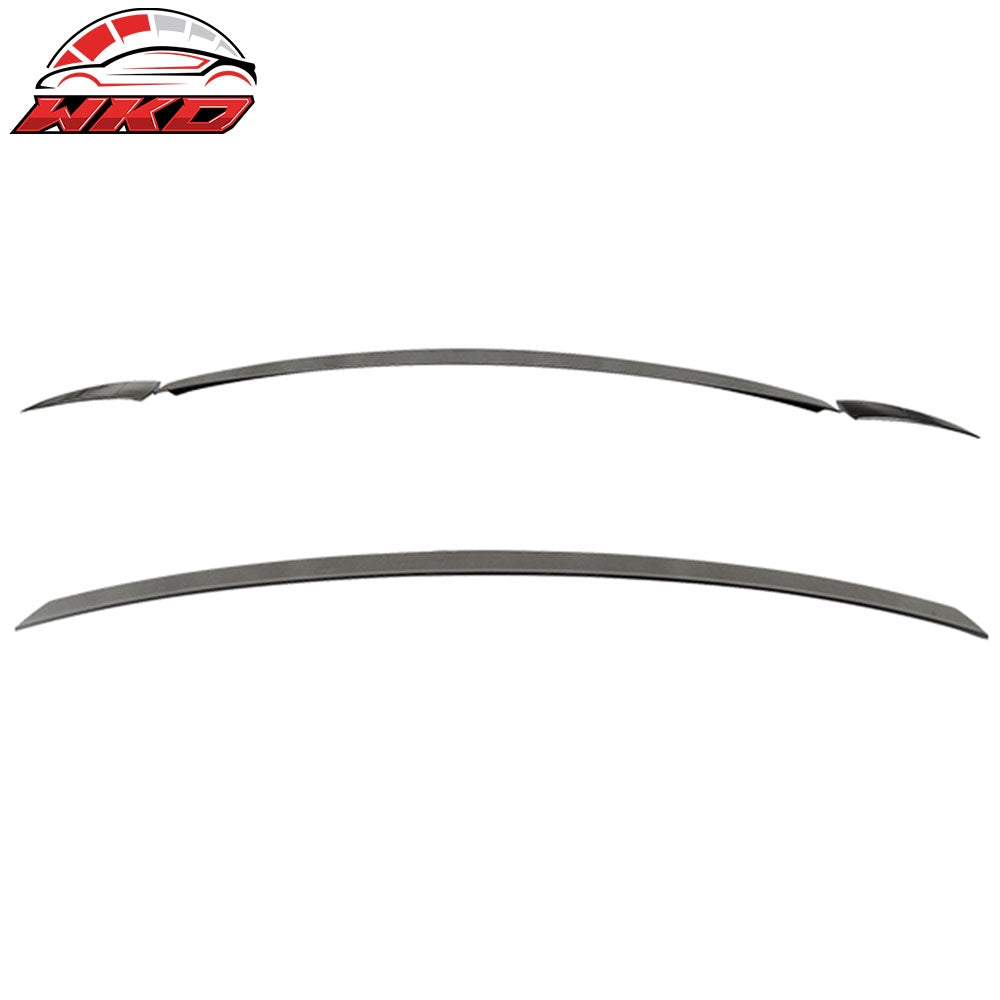Wholesale 08-14 W204 Sedan B Type Trunk & OE Roof Wing Painted #197 Obsidian Black