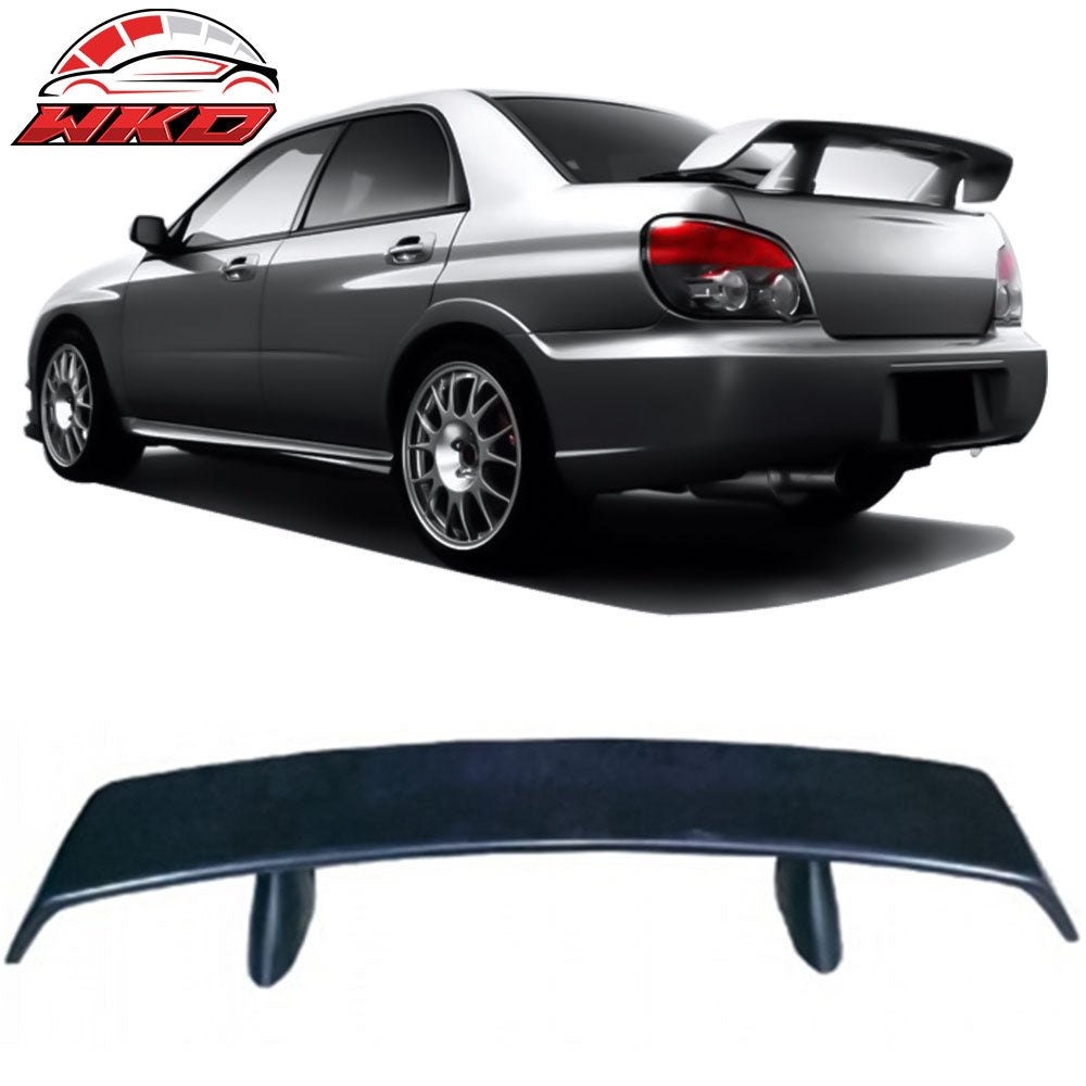 Fits 02-07 Subaru Impreza WRX STI S204 LED OE Trunk Spoiler Wing - ABS