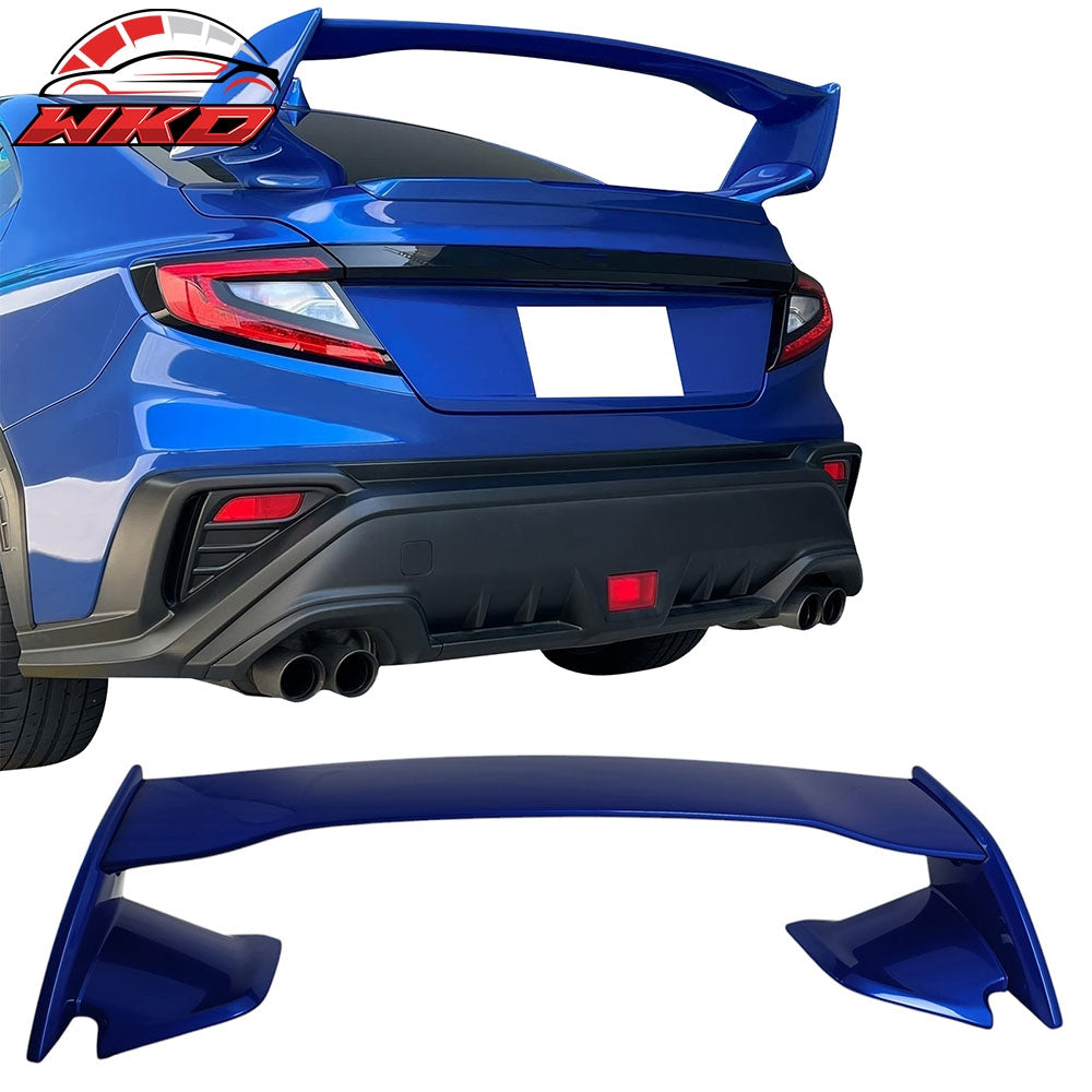 22-26 Subaru WRX 5th VB STI Style Rear Trunk Spoiler Painted #K7X Blue 5PCS | Wholesale