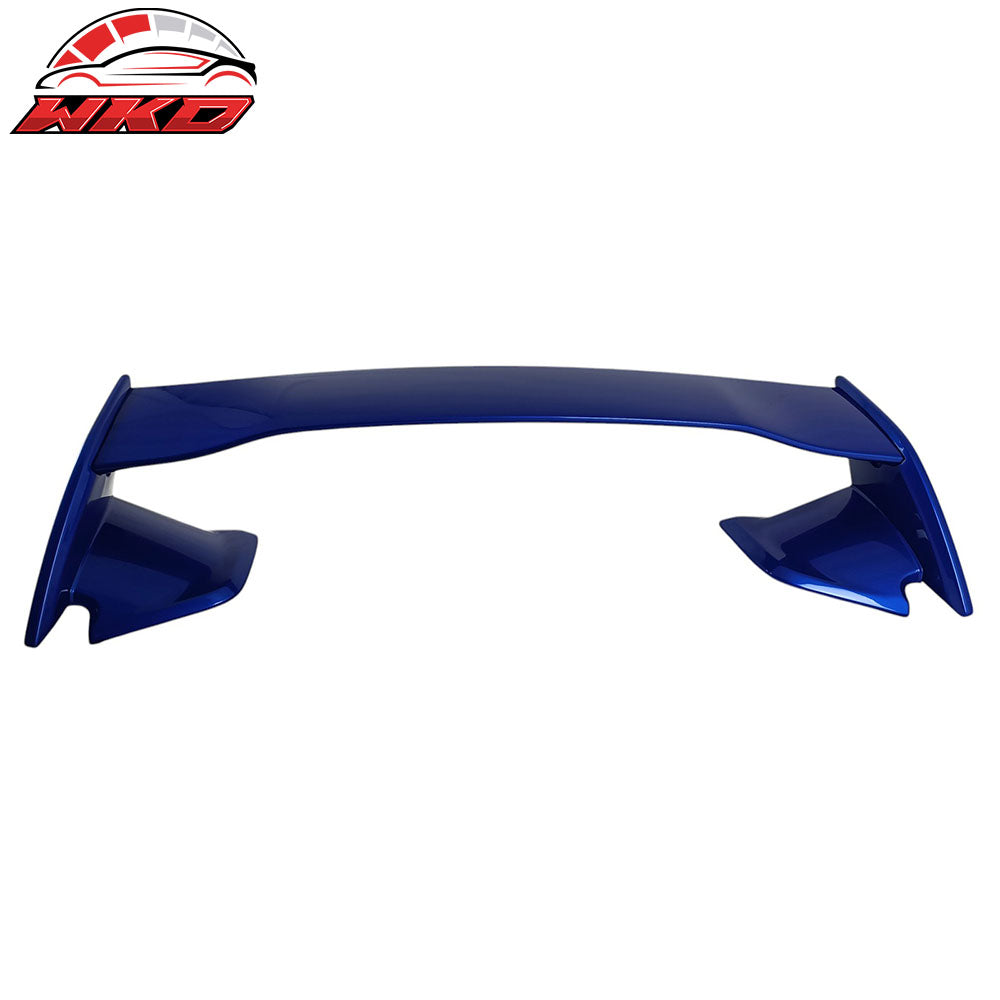 Fits 22-25 Subaru WRX 5th VB STI Style Rear Trunk Spoiler Painted #K7X Blue 5PCS