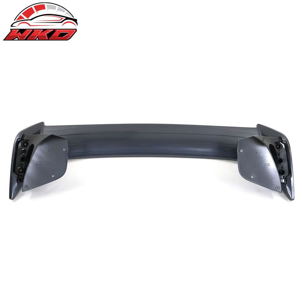 Fits 22-25 Subaru WRX STI Style Rear Trunk Spoiler Gloss Black & #P8Y Gray 5PCS