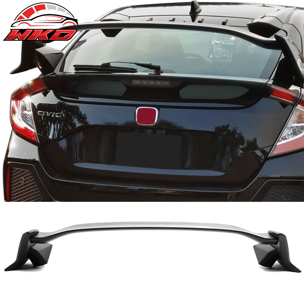 Fits 17-21 Honda Civic 10th Gen FK7 FK4 Hatchback 4Dr Type R ABS Trunk Spoiler