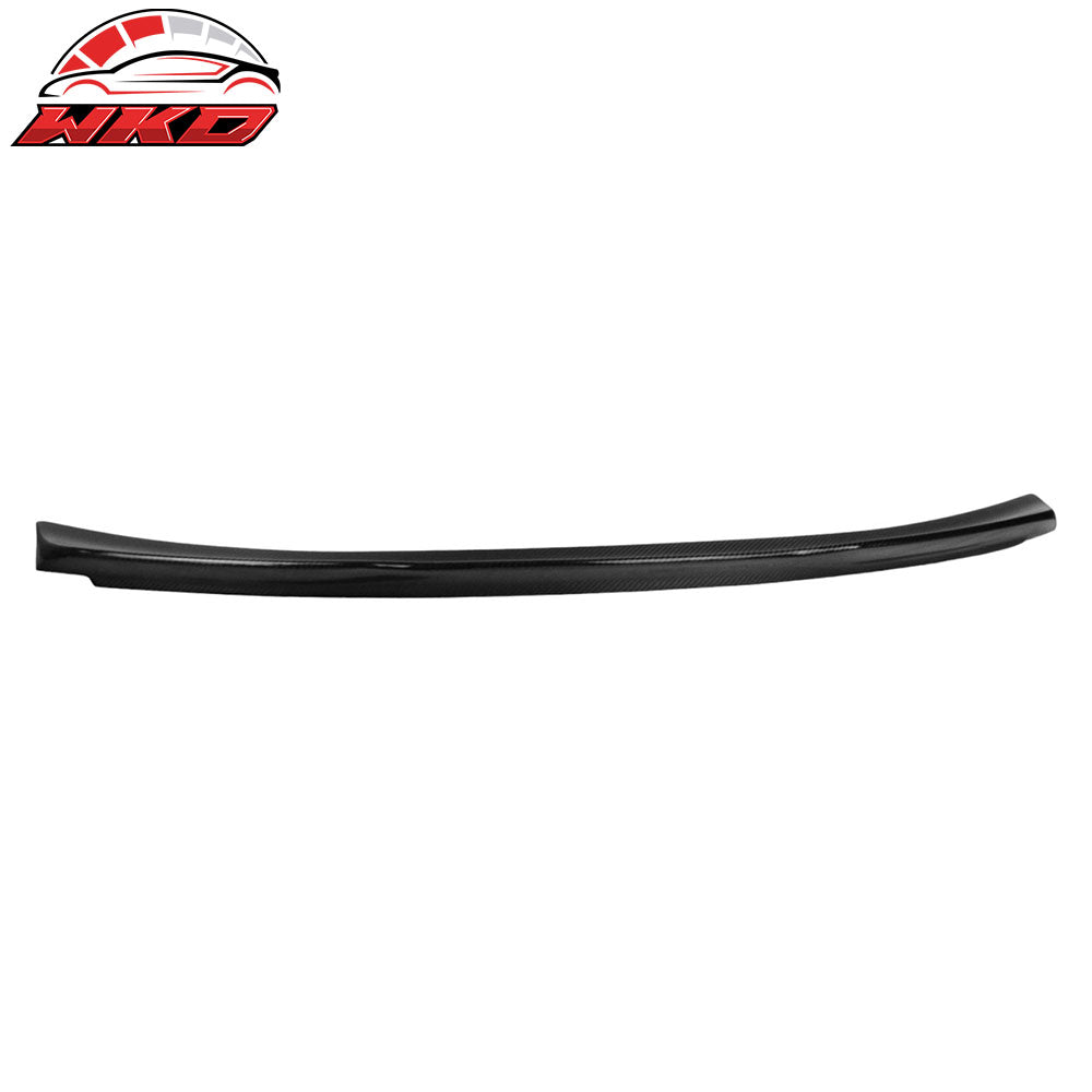 Fits 15-23 Ford Mustang 6th Coupe Trunk Spoiler V Style Carbon Fiber Rear Wing