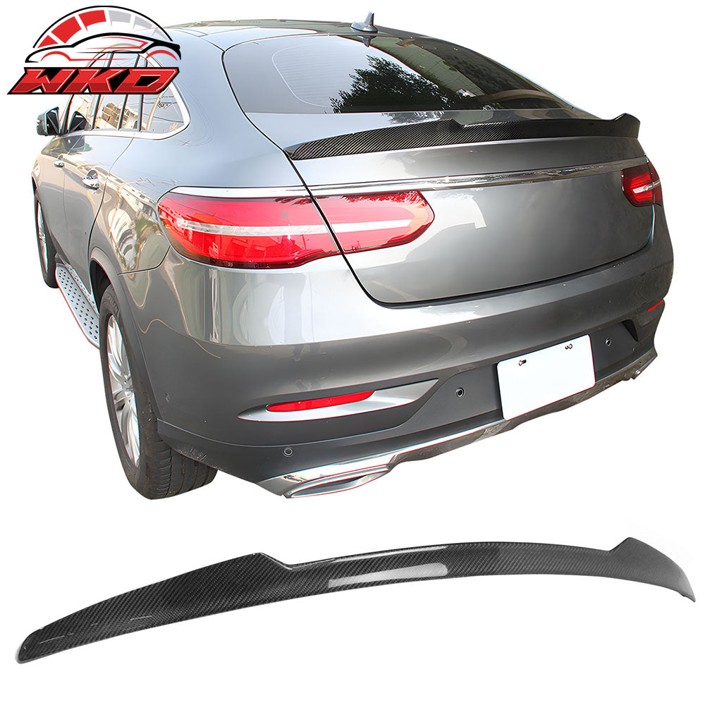 Closeout! For 16-19 Benz C292 GLE-Class Coupe V Style Trunk Spoiler Carbon Fiber