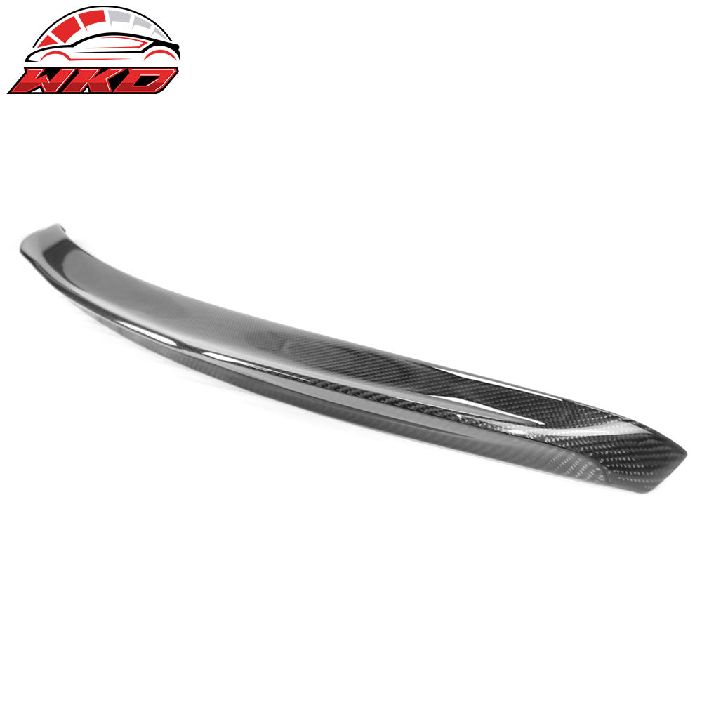 07-13 Benz W221 S-Class Trunk Spoiler V Style Carbon Fiber Rear Boot Wing | Wholesale