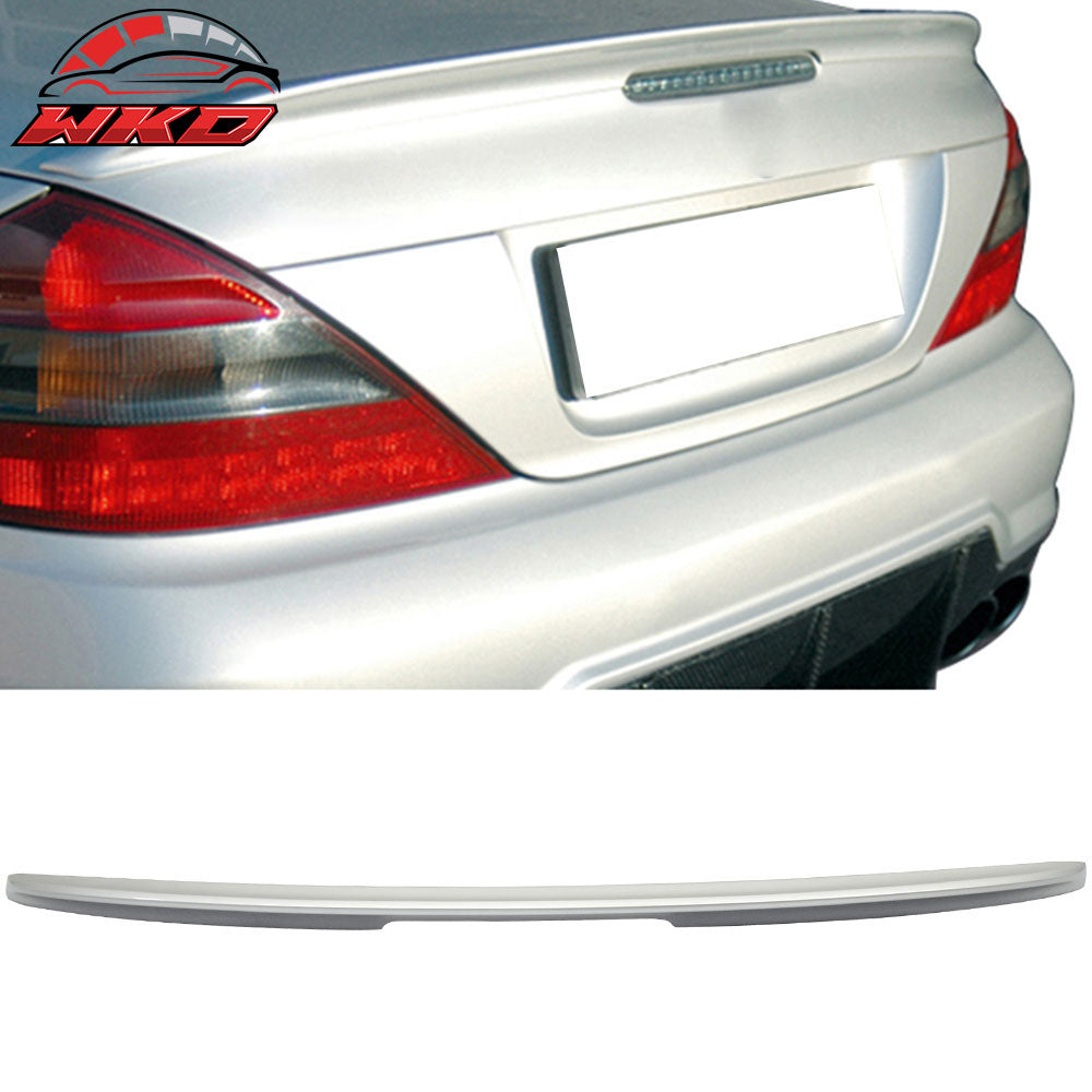 Fits 03-11 Benz R230 SL-Class AMG Style Trunk Spoiler Painted #744/775 Silver