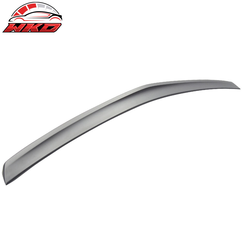 Fits 10-16 Benz W212 E-Class AMG Style Rear Trunk Spoiler Wing Lip ABS Unpainted