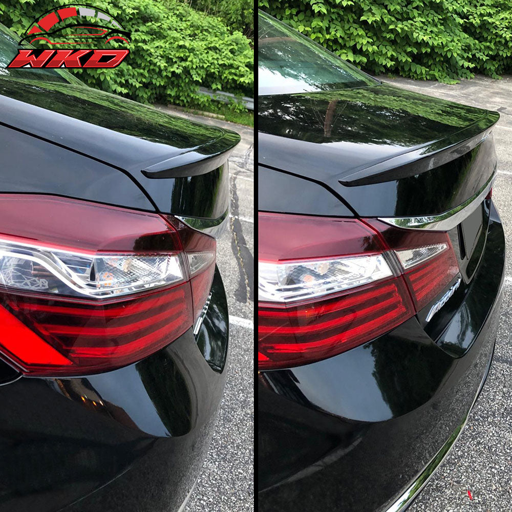 Fits 13-17 Honda Accord Sedan OE Style Trunk Spoiler Painted #NH731P Black Pearl