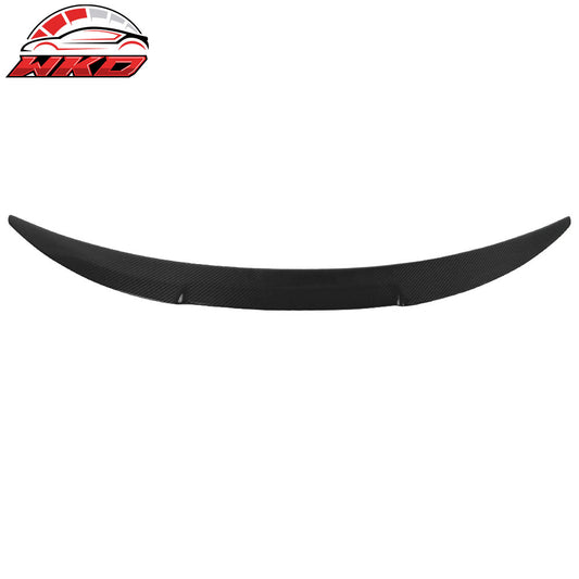 2007-13 BMW E82 1 Series Coupe M4 Style Matte Caron Fiber Rear Trunk Spoiler | Wholesale