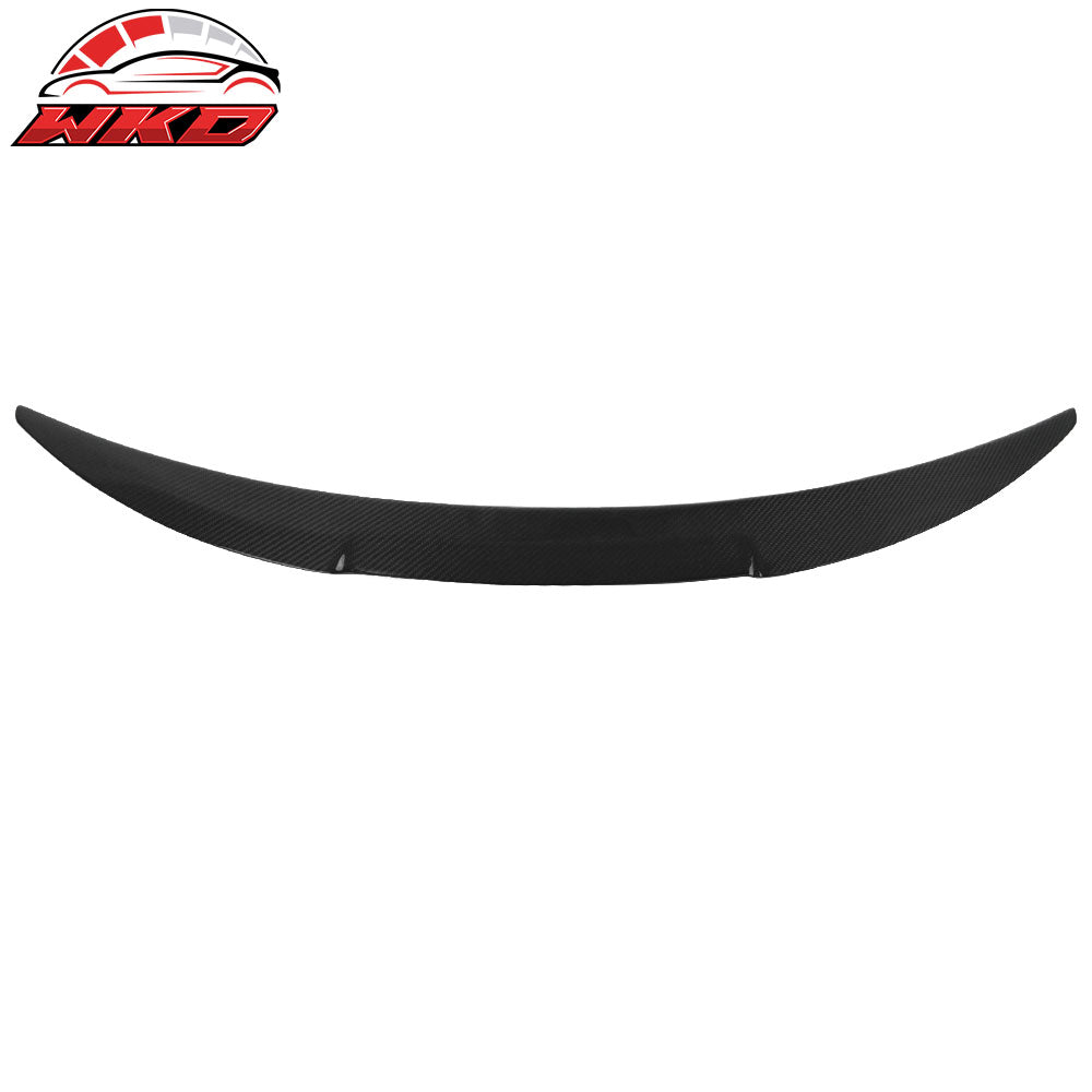 2007-13 BMW E82 1 Series Coupe M4 Style Matte Caron Fiber Rear Trunk Spoiler | Wholesale