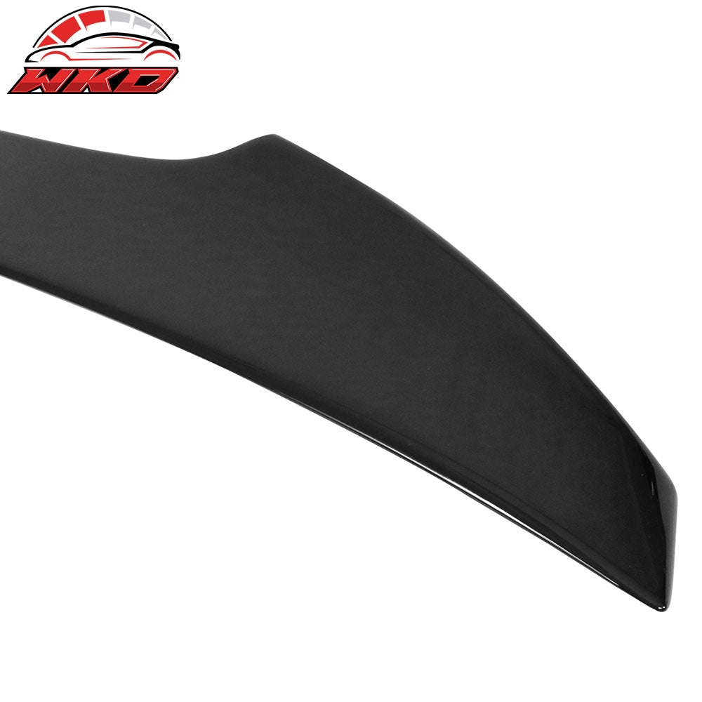 Fits 17-21 Honda Civic X Hatchback V Style Trunk Spoiler Painted #NH547 Black