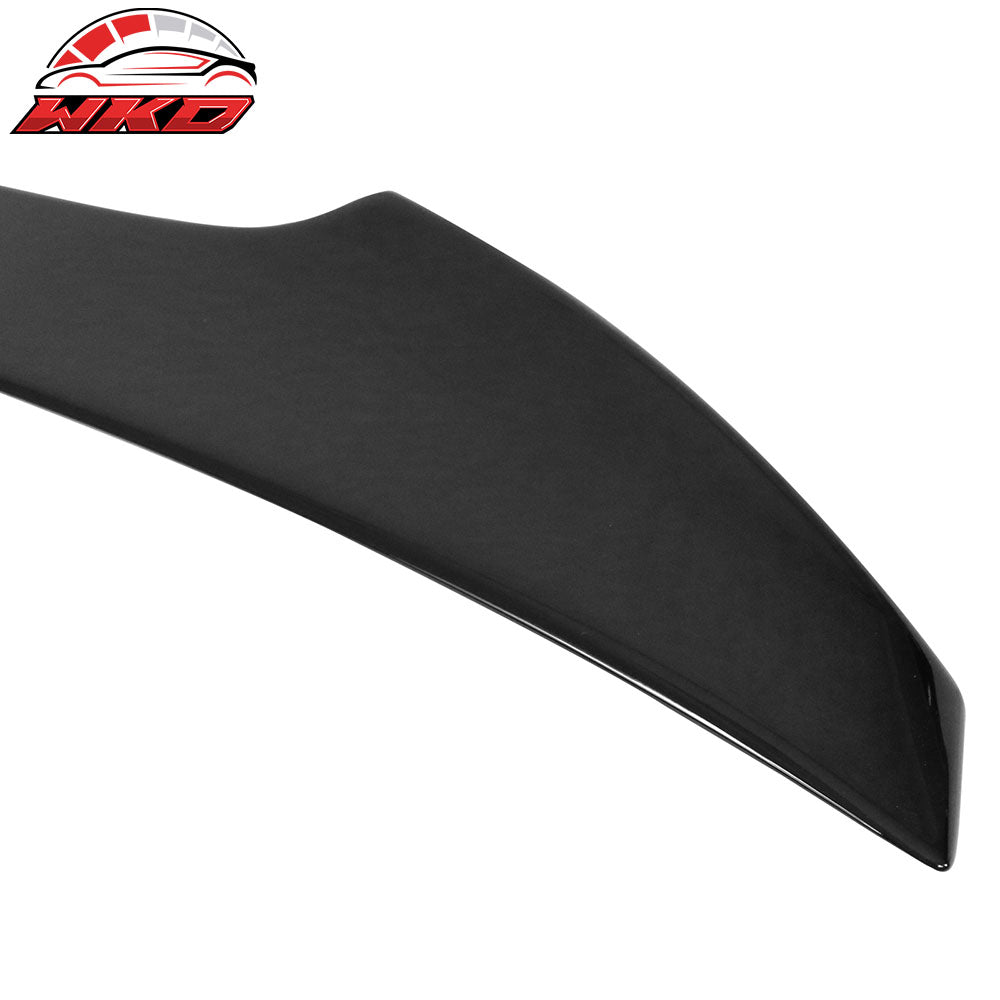 Fits 17-21 Honda Civic X Hatchback V Style Trunk Spoiler Painted #NH547 Black