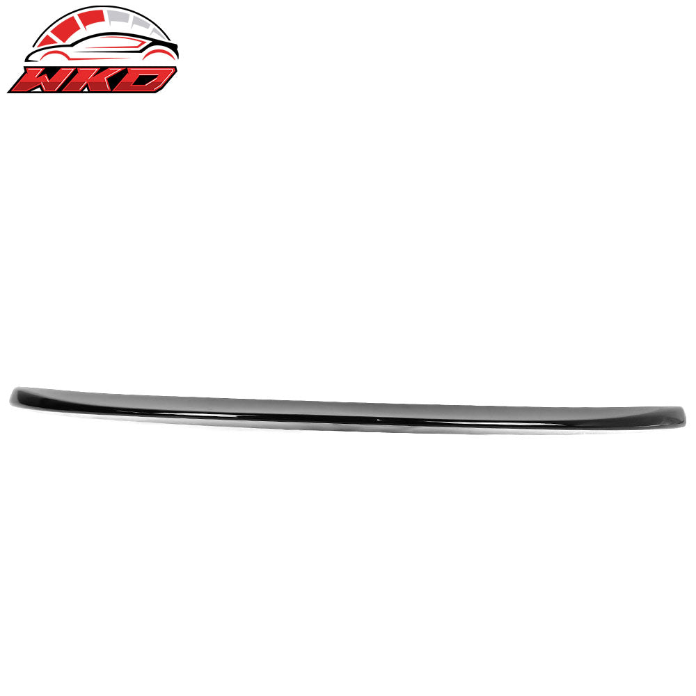 Fits 14-24 INFINITI Q50 IKON Trunk Spoiler Lip Painted #KH3 Black