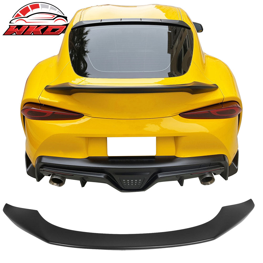 2020-25 Toyota GR Supra 5th MK5 TRD Style Matte Black Rear Trunk Spoiler Wing | Wholesale