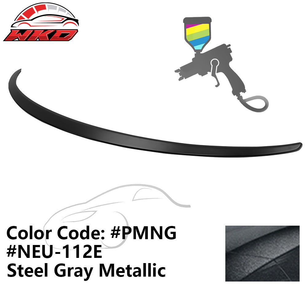 Fits 20-25 Tesla Model Y OE Style Rear Trunk Spoiler Painted #PMNG Steel Gray