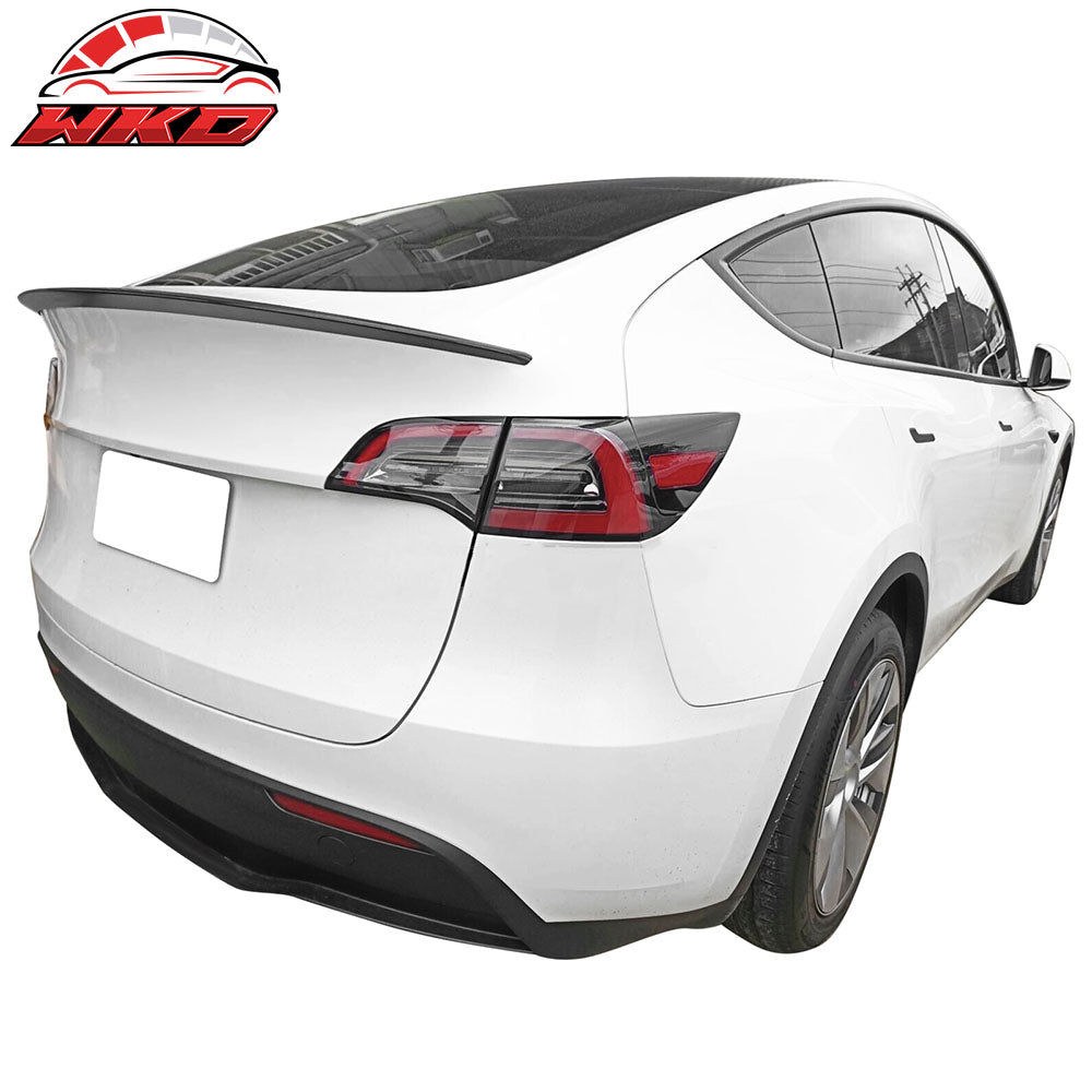 Fits 20-25 Tesla Model Y OE Style Rear Trunk Spoiler Painted #PPSB Ocean Blue