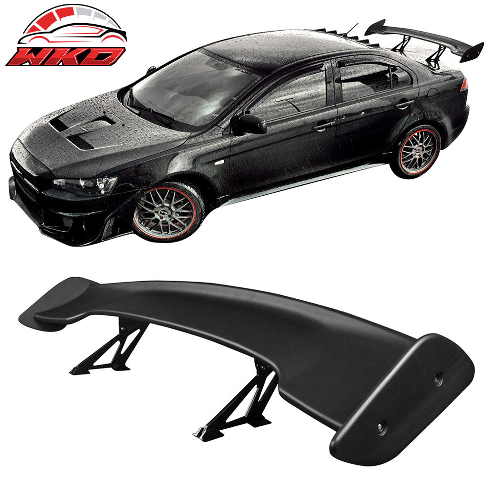 Fits Nissan 57" JDM GT Style Racing Rear Trunk Spoiler Adjustable Wing Unpainted