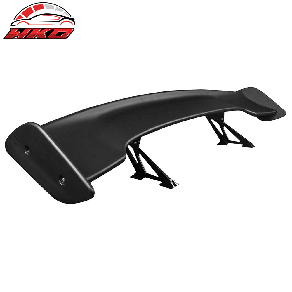 Fits Nissan 57" JDM GT Style Racing Rear Trunk Spoiler Adjustable Wing Unpainted