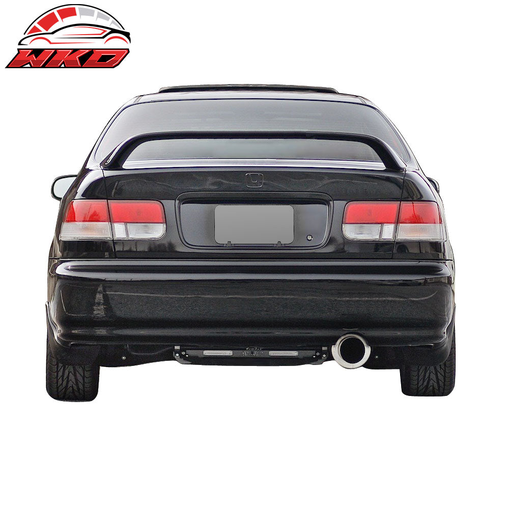 Fits 96-00 Honda Civic Coupe EM2 Type R TR Rear Trunk Spoiler Wing ABS Unpainted