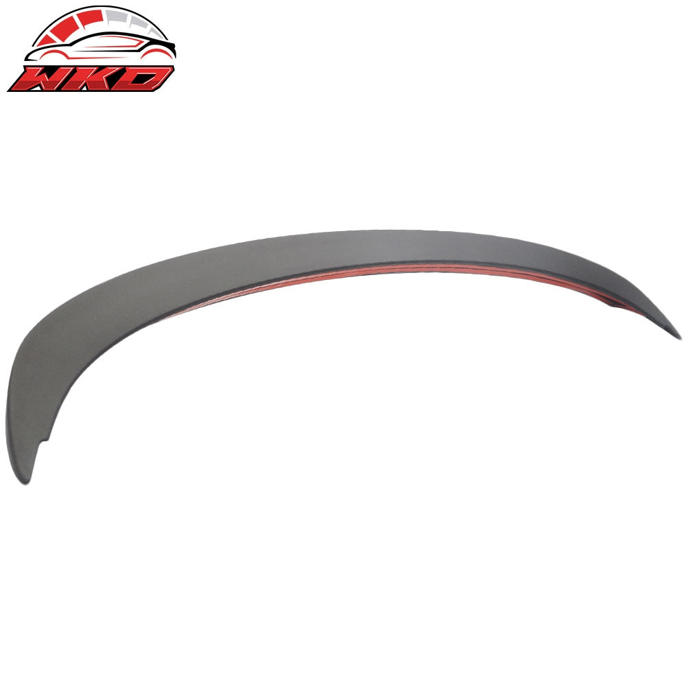 Fits 06-11 BMW E90 3 Series Sedan A Style Matte Black Rear Trunk Spoiler Wing