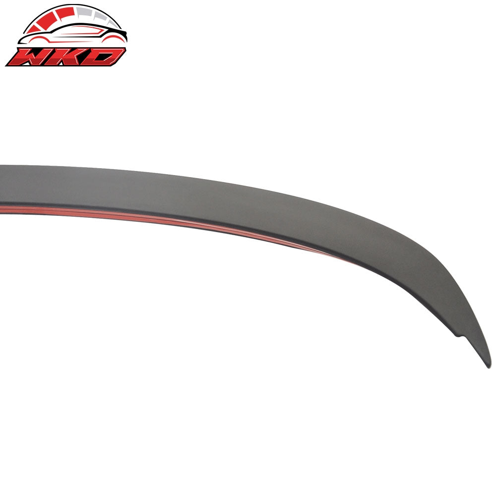 Fits 06-11 BMW E90 3 Series Sedan A Style Matte Black Rear Trunk Spoiler Wing